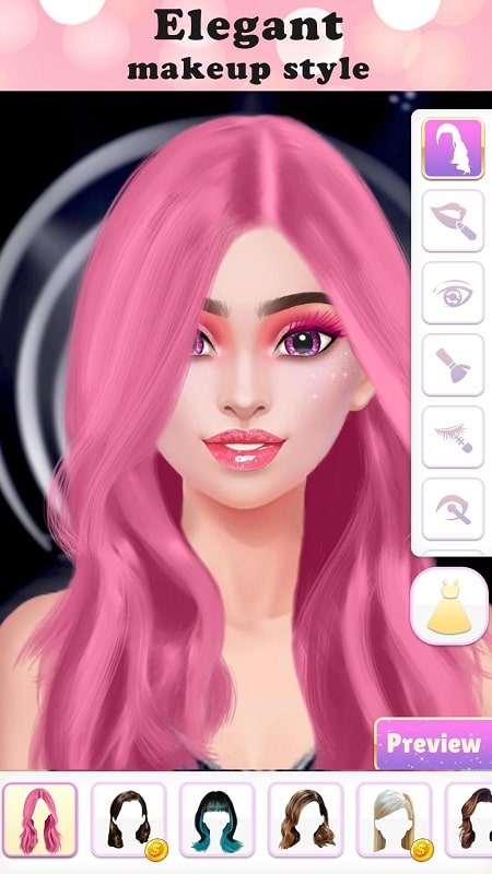 Vlinder Fashion Queen Dress Up APK - screenshot 3