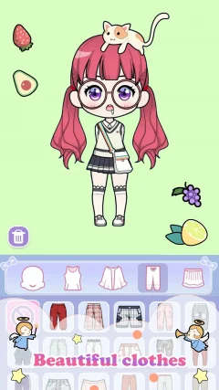Vlinder Doll: Dress up games - screenshot 3