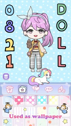 Vlinder Doll: Dress up games - screenshot 4