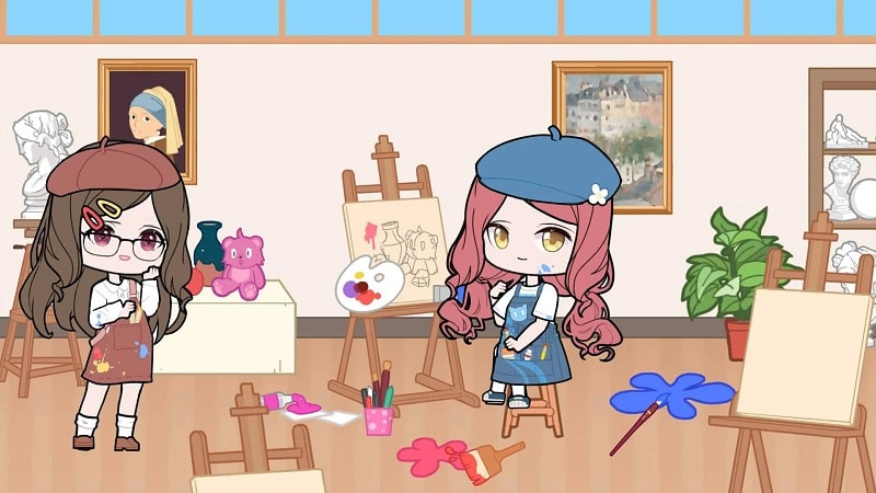 YOYO Doll School life APK - screenshot 1