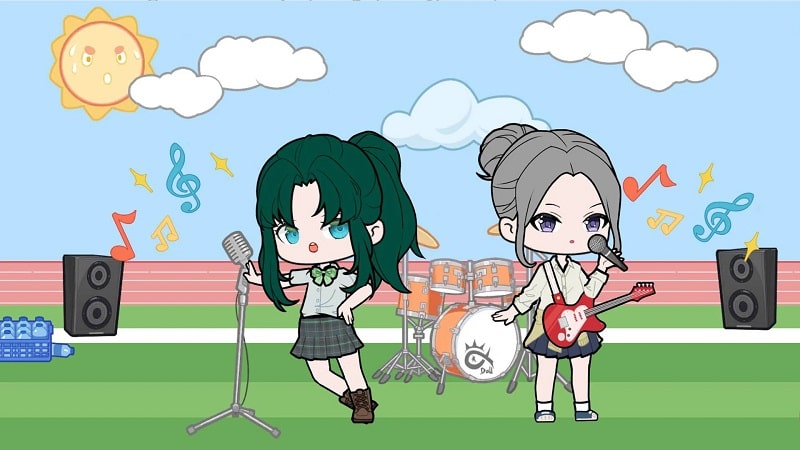 YOYO Doll School life APK - screenshot 2