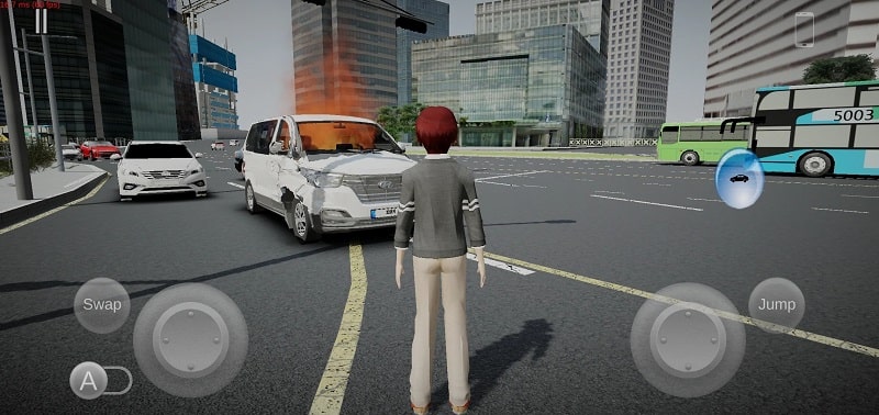 3D Driving Game ProjectSeoul APK - screenshot 3