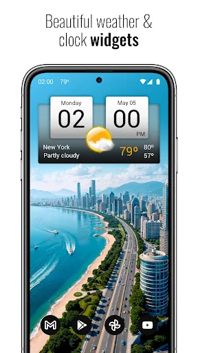 Digital Clock & World Weather - screenshot 1
