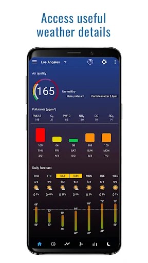 Transparent clock weather Pro - screenshot 4