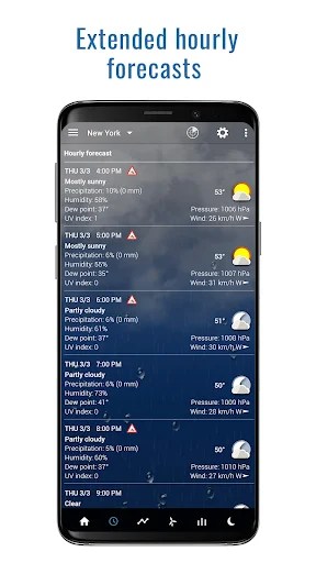 Transparent clock weather Pro - screenshot 5
