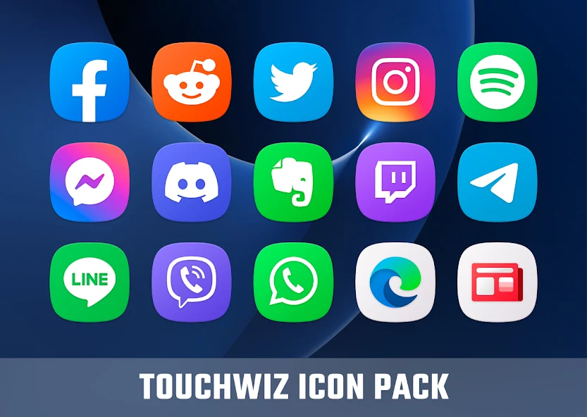 TouchWiz - Icon Pack - screenshot 10