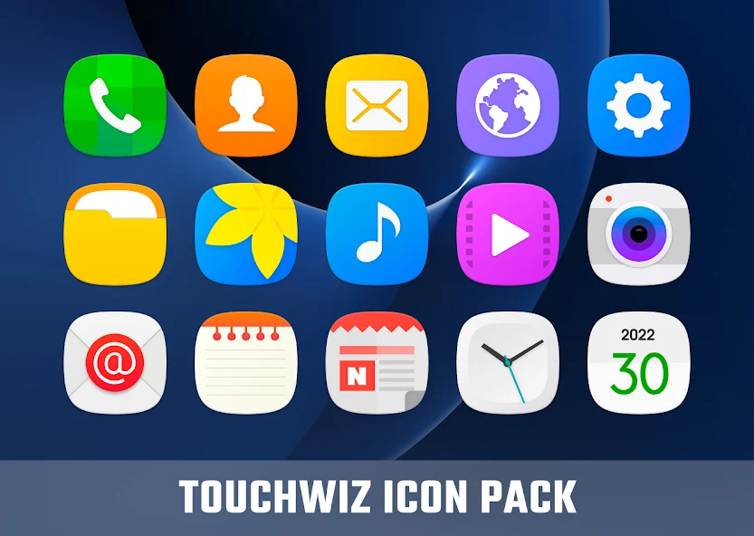 TouchWiz - Icon Pack - screenshot 14