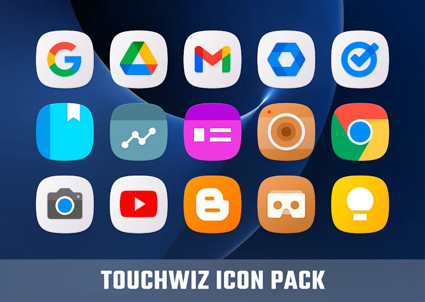 TouchWiz - Icon Pack - screenshot 3