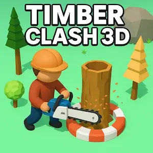 Timber Clash 3D - app icon