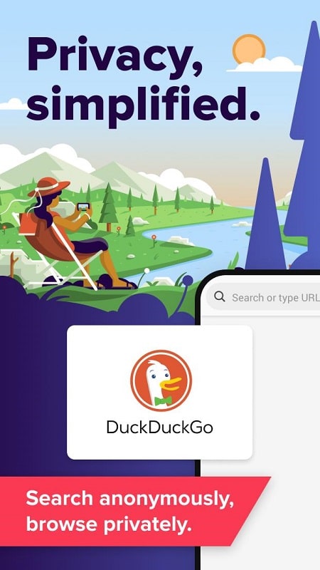 DuckDuckGo Privacy Browser APK - screenshot 1