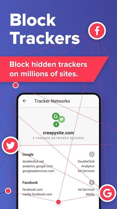 DuckDuckGo Privacy Browser APK - screenshot 2