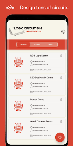 Logic Circuit Simulator Pro - screenshot 1