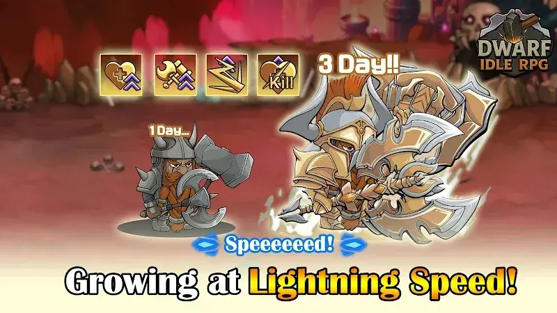 Dwarf Idle RPG - screenshot 1