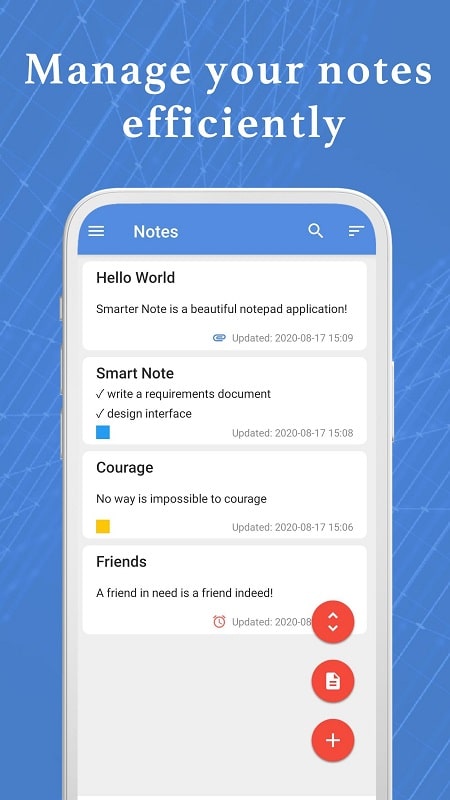 Smart Note APK - screenshot 1