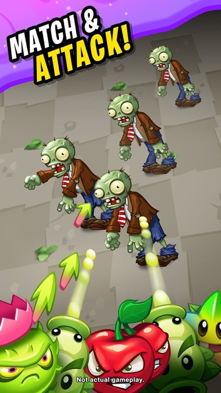 Plants vs. Zombies Match APK - screenshot 2
