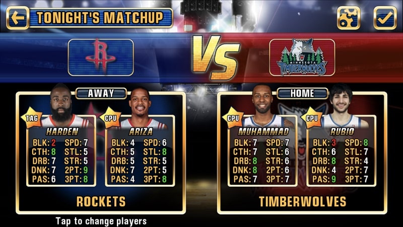 NBA JAM by EA SPORTS APK - screenshot 5
