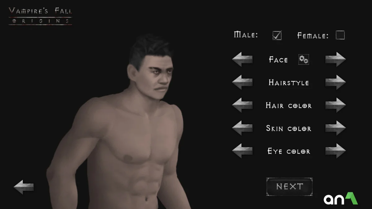 Vampire's Fall: Origins RPG - screenshot 1