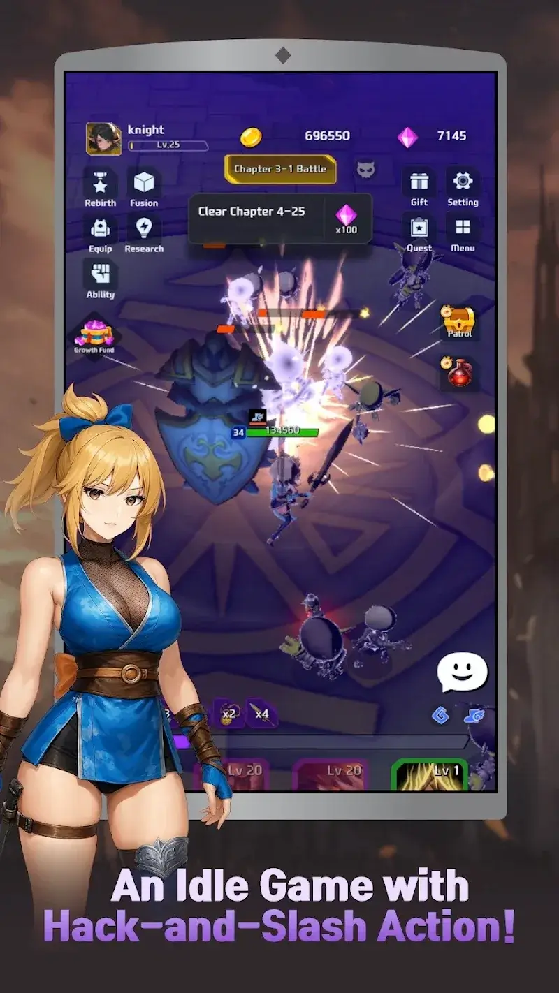 Arcane Knight  Idle RPG - screenshot 3