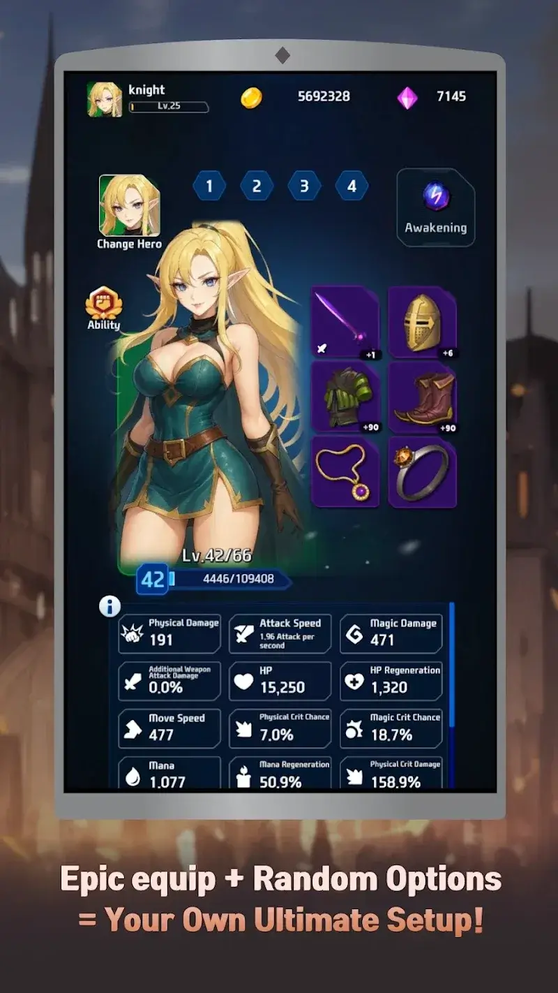 Arcane Knight  Idle RPG - screenshot 4