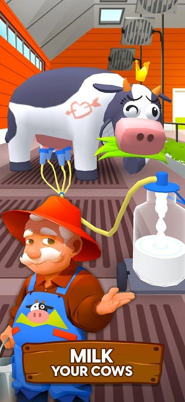Milk Farm Tycoon APK - screenshot 1