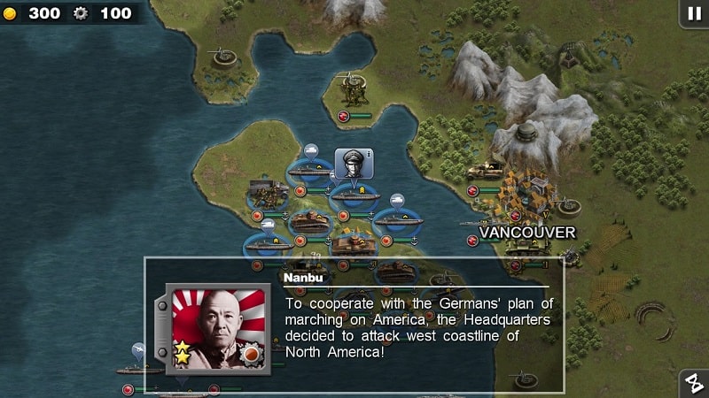 Glory of Generals Pacific APK - screenshot 2