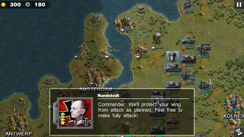 Glory of Generals -World War 2 - screenshot 1