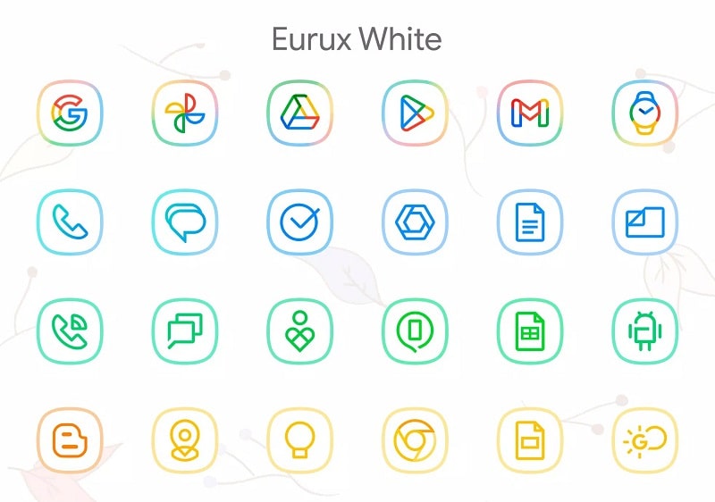 Eurux White Icon Pack - screenshot 3