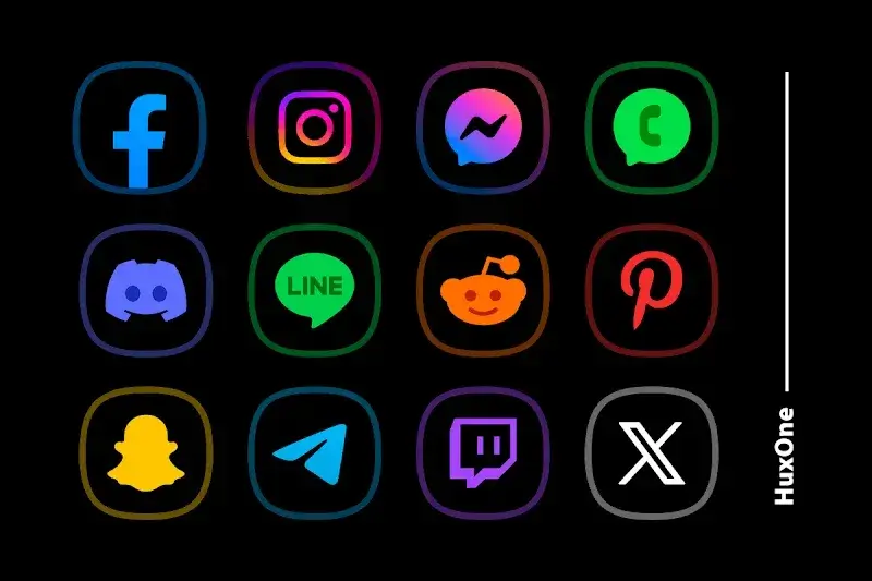 HuxOne Dark - Icon Pack - screenshot 3