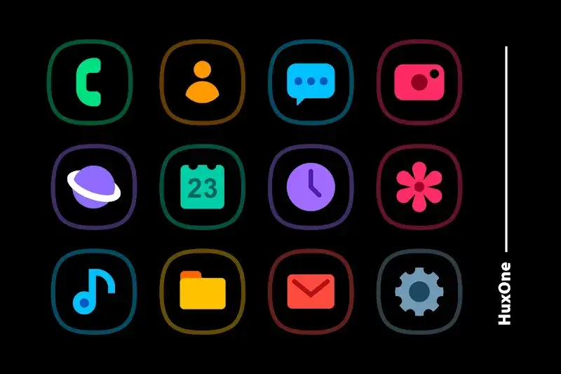 HuxOne Dark - Icon Pack - screenshot 5