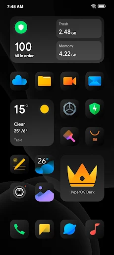 HyperDark Icon Pack - screenshot 6