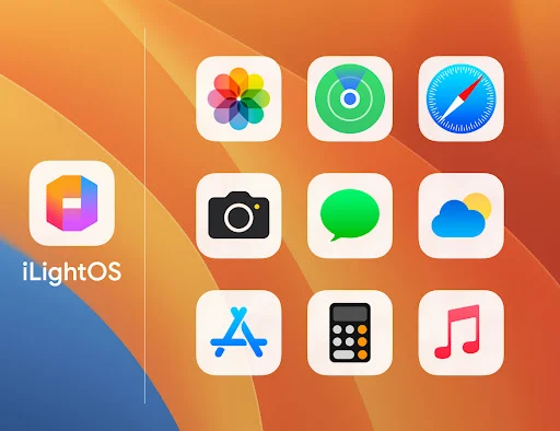 iLightOS 18 Icon Pack - screenshot 2