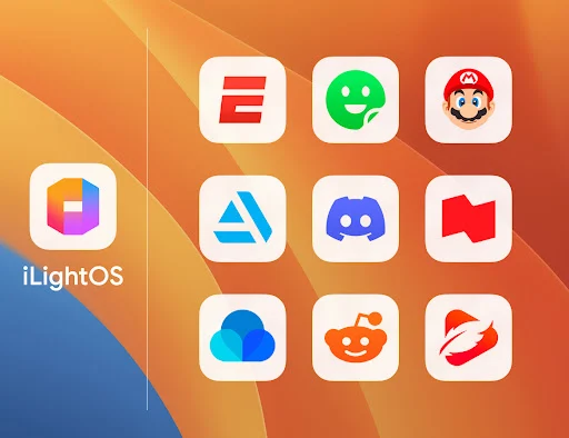 iLightOS 18 Icon Pack - screenshot 5