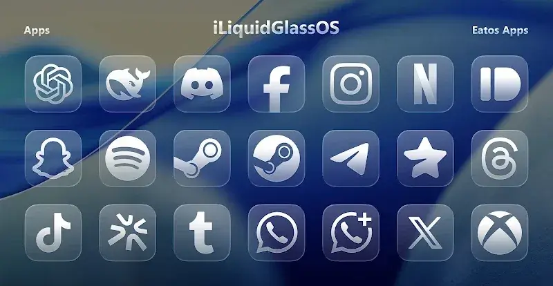 iLiquidGlassOS - screenshot 2
