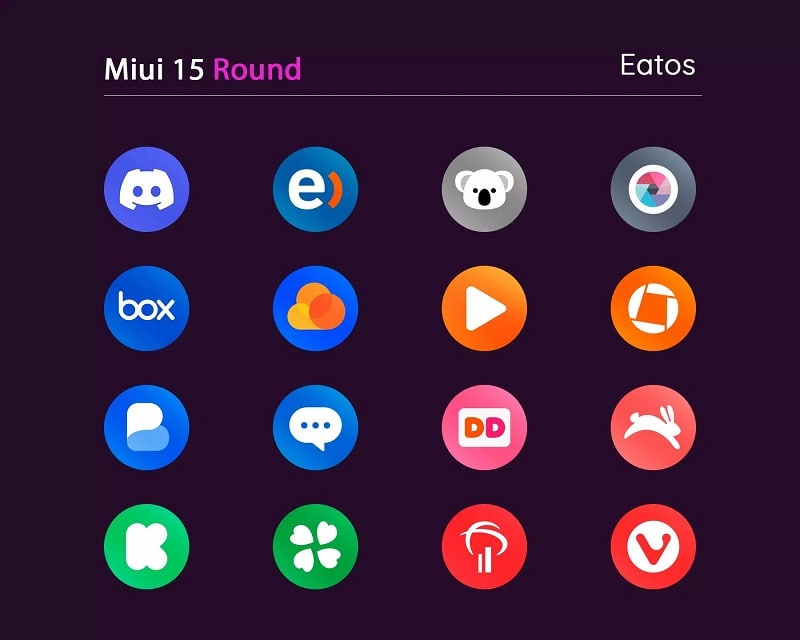 MiRound Icon Pack - screenshot 5