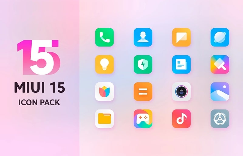 Mi15 Icon Pack - screenshot 1