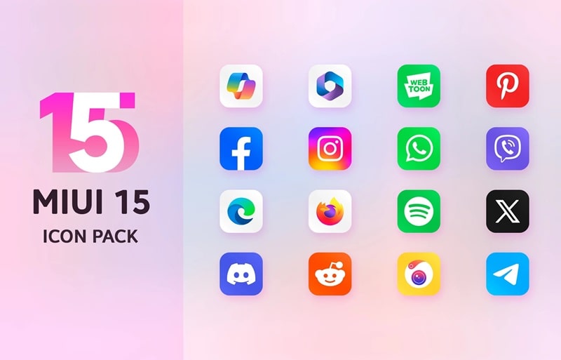 Mi15 Icon Pack - screenshot 2