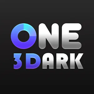 OneDark 3D - Icon Pack - app icon