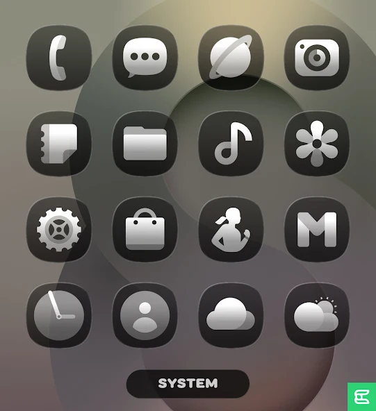 OnePro Dark Icon Pack - screenshot 5