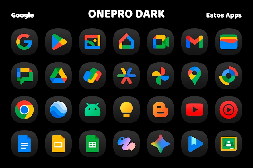 OnePro (Dark) Icon Pack - screenshot 13