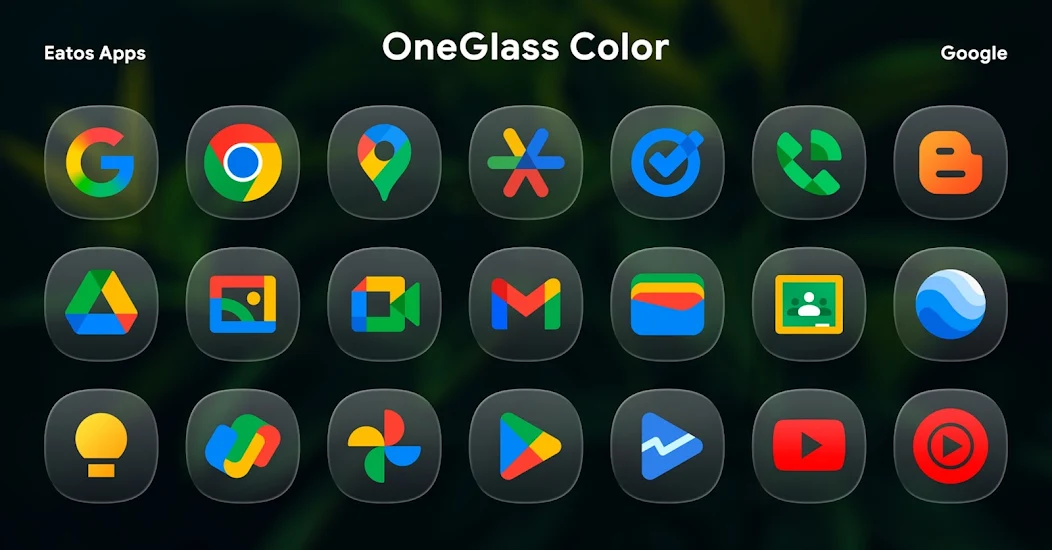 OneGlass 8 Color Icon Pack - screenshot 8