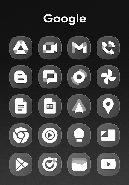 OneGlass 8 Icon Pack - screenshot 6