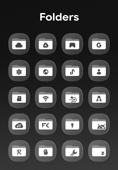 OneGlass 8 Icon Pack - screenshot 9