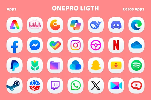 OneLight 8 Icon Pack - screenshot 4