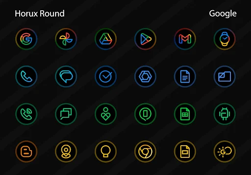 Horux Icon Pack (Round) - screenshot 3