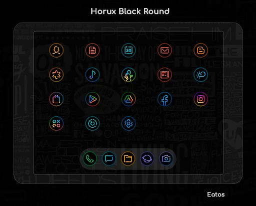 Horux Icon Pack (Round) - screenshot 6