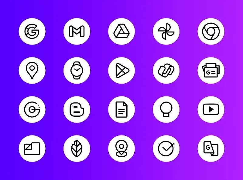 Whiux - Icon Pack (Round) v6.8 APK (Full Version) - screenshot 2
