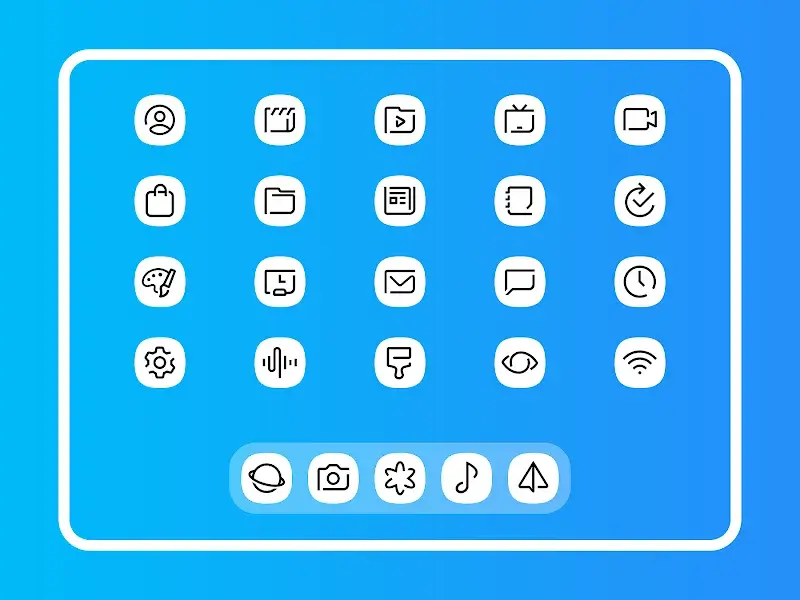 Whiux White - Icon Pack v5.8 APK (Full Version) - screenshot 5