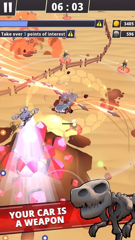 Zombie Drift Arena APK - screenshot 1