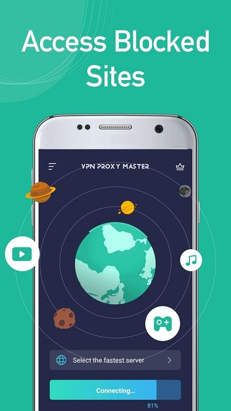 VPN Proxy Master APK - screenshot 1