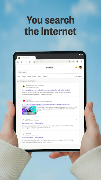 Ecosia Trees & Privacy APK 144.0.7559.90.22 for Android - screenshot 3